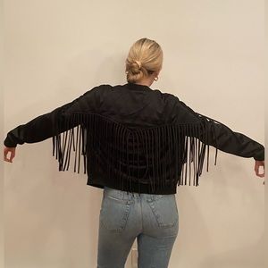 Endless Rose Fringe bomber